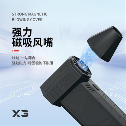 RIECO ジェットファン X3 ハイスピードターボ扇風機 13万rpm ブラシレス 充電式
